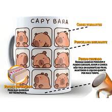 Funny Capybara Mug + Box - 325ML Ceramic Cup