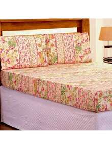 Jogo de Lençol Microfibra - Toque Suave e Estampas Lindas | Solteiro (2 Pçs) / Casal e Queen (3 Pçs) - Diversas - Visão 1