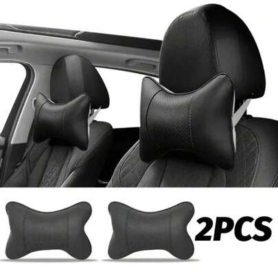 Reposacabezas para asiento de automóvil con malla transpirable,  para automóvil, reposacabezas y cuello, almohada relajante, cojín, protector para automóvil
