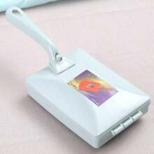 1PC Soft Bristle Double Roller Dust Brush – Large Handle Carpet & Sofa Cleaner For Furniture, Bedding (High Search Volume