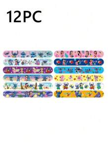 Disney Disney 12pcs/24PC/36PC Disney Lilo & Stitch Stitch Cartoon Character Pattern Type Bracelet,Clap Bracelet Suitable For Gift And Party Wear, Theme Party Bracelet, Suitable For Birthday, Party, Classroom Decoration And Classroom Reward, Party Decoration | Theme Party Decoration