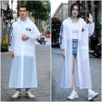 Raincoat Fashion Rain Coat High Quality Thickened Rain Coat Waterproof And Windproof Rain Jacket Rain Coat For Women Both Rain Coat For Men Rain Poncho Multi Functional Raincoats Outdoor Activities Rain Wear Rain Jacket Cycling Traveling Climbing Rain Coat