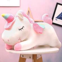 Peluches de unicornio, juguete de peluche suave de unicornio como almohada para abrazar, regalo para niños