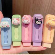 Sanrio 1pc Cute Cartoon KT Cat, Kuromi, Melody Eraser Creative Erasing Resin Stationery Supplies, Back To School/Graduation Gift, Holiday Gift