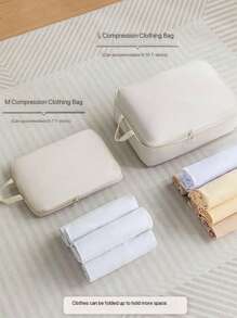 6 pièces Cubes de compression personnalisables pour titres/noms/surnoms - Matériau durable et facile à nettoyer, organisateurs de voyage légers pour le tri des bagages et des vêtements