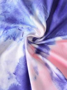 idolCat 2 Stück/Set Modische Herz-Muster Ärmellose Top und Burnout-Muster Shorts für Kleine Mädchen, geeignet für Sommer, Alltag, Urlaub, Outdoor, Party