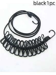 1 cái 12 cái Kẹp Dây phơi quần áo đa năng có thể thu vào, Móc treo quần áo chống gió chống trượt, Dễ dàng điều chỉnh, Độ đàn hồi cao, Siêu di động, Nhỏ gọn, Thích hợp cho Kỳ nghỉ, Cắm trại và Phơi quần áo trong nhà, Quà tặng Giáng sinh - nhiều màu ngẫu nhiên - Xem 12