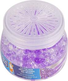 Fresh Step Litter Box Deodorizing Gel Beads In Soothing Lavender Scent - Air Freshener Bead Deodorizer For Pet Smells From Litter Box - Pet Odor Eliminating, 12 Oz - 12 Ounce (Pack Of 1) - View 4