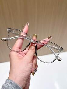 1副女士方形PC极简时尚休闲眼镜，适合日常电脑使用、旅行、聚会、骑行等场合。 - 彩色 - 查看 7