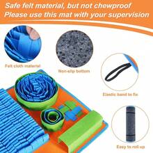 Vivifying Snuffle Dogs, Interactive Dog Puzzle Toy Boredom And Mental Stimulation, Enrichment Feeding Game Sniff Helps Slow Eating And Keep Busy - 黃色 紫色 綠色 - 查看 10