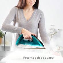 Plancha de Vapor Ultragliss Anti Calc Plus | Suela Patentada Durilium Autoclean | 1800W | recolector de sarro removible | FV6851X0