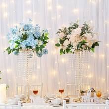 2 件亚克力串珠花架，29.5 英寸电镀花拱门，婚礼过道装饰，家居装饰，派对装饰 - 兩種顏色 - 查看 7