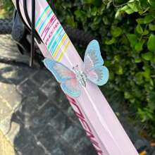 Pegatinas decorativas con mariposa voladora para accesorios de bicicleta de carretera, bicicleta de montaña, paredes del hogar, jardín y dormitorio - Incluye adhesivo