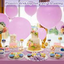 1/3/5 Stücke Rosa Serie Valentinstag Tischdecken, einfarbige Party Tischdecken, geeignet für Feiertags-Partys, Firmenzusammenkünfte, Outdoor-Picknicks und -Abendessen, tragbare und praktische Plastiktischdecken für Feiertage, Hochzeiten, Geburtstage und Feiertage - 137 cm x 183 cm, Valentinstag Tischdecken