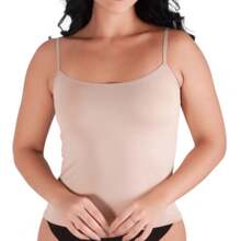 Blusa Segunda Pele Regata Feminina Básica Neutra Usar de Baixo de Roupa Não Marca Sutiã Zero Transparência Thais