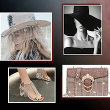 Rhinestone Fringed Trim (Width: 8 Cm/3.15 Inches) - Glass Crystal Fringed Chain For Sewing And Handcrafting, Clear Sparkling Decorative Rhinestones For DIY Clothing, Shoes, Bag Accessories