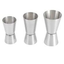 Set de 3 piezas: Taza de medir de acero inoxidable 304, Vasito medidor de cóctel profesional de doble cara, Vaso de medición para bartender, Herramientas de bar para fiestas, bodas y cocina