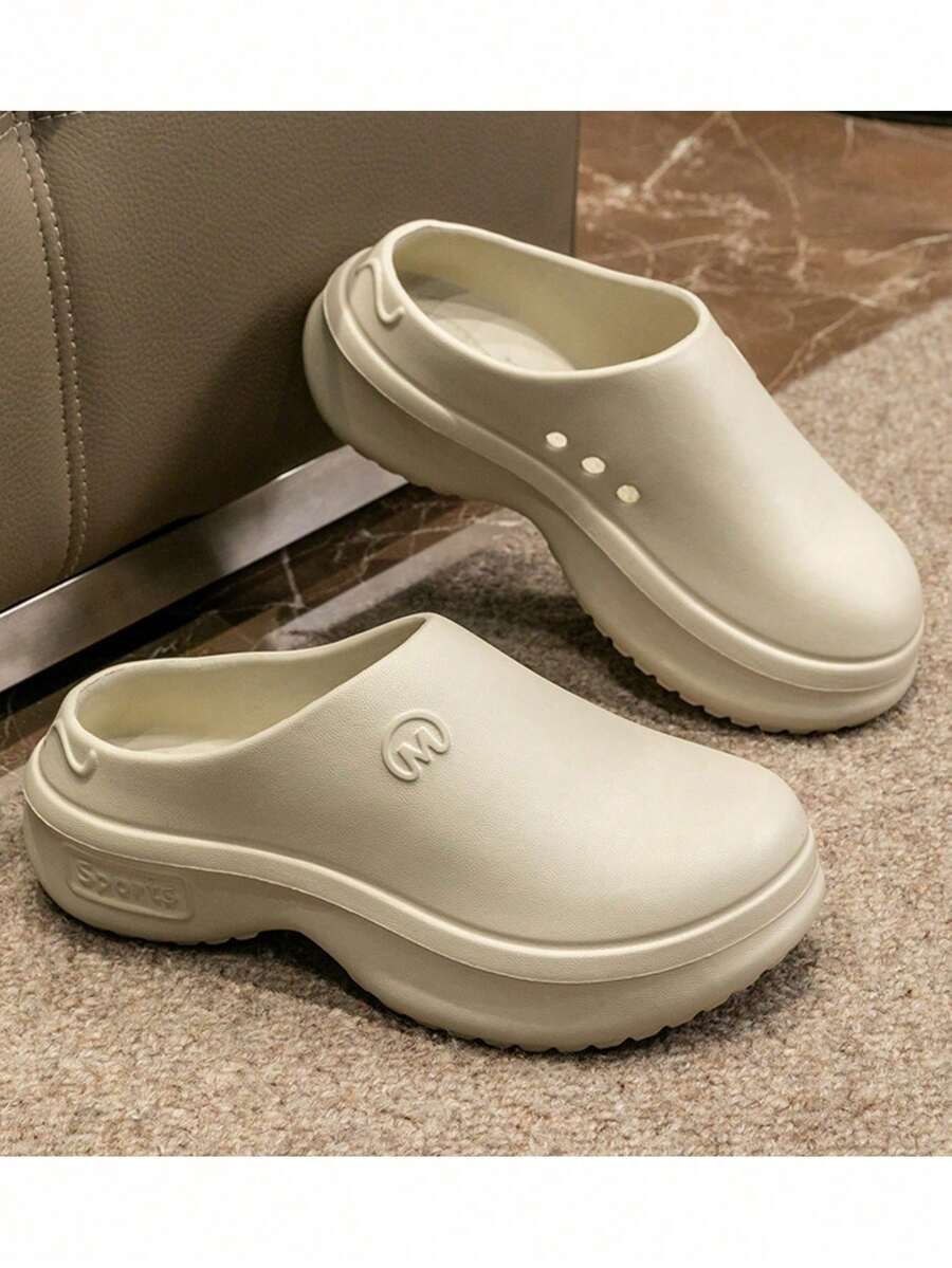 Zapato Para Chef Enfermera Salud Cocina Antiderrapante - Beis - Ver 1