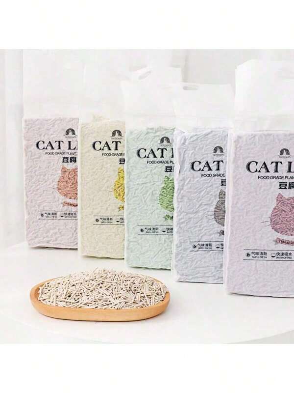 2,3kg/6L Sofort Katzentoilette Originalgeschmack, haftet nicht am Boden und an der Wand