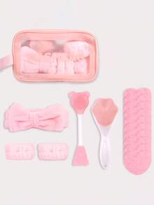 16PCS Face Cleaning Set, With Face Brush, Mud Film Brush, Convenient Skin Care Cleaning Set, Perfect Gift For Women