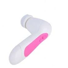 5-in-1-Multifunktionsgerät zur elektrischen Gesichtsreinigung, Porenreiniger, Bürstenmassagegerät (Pink)