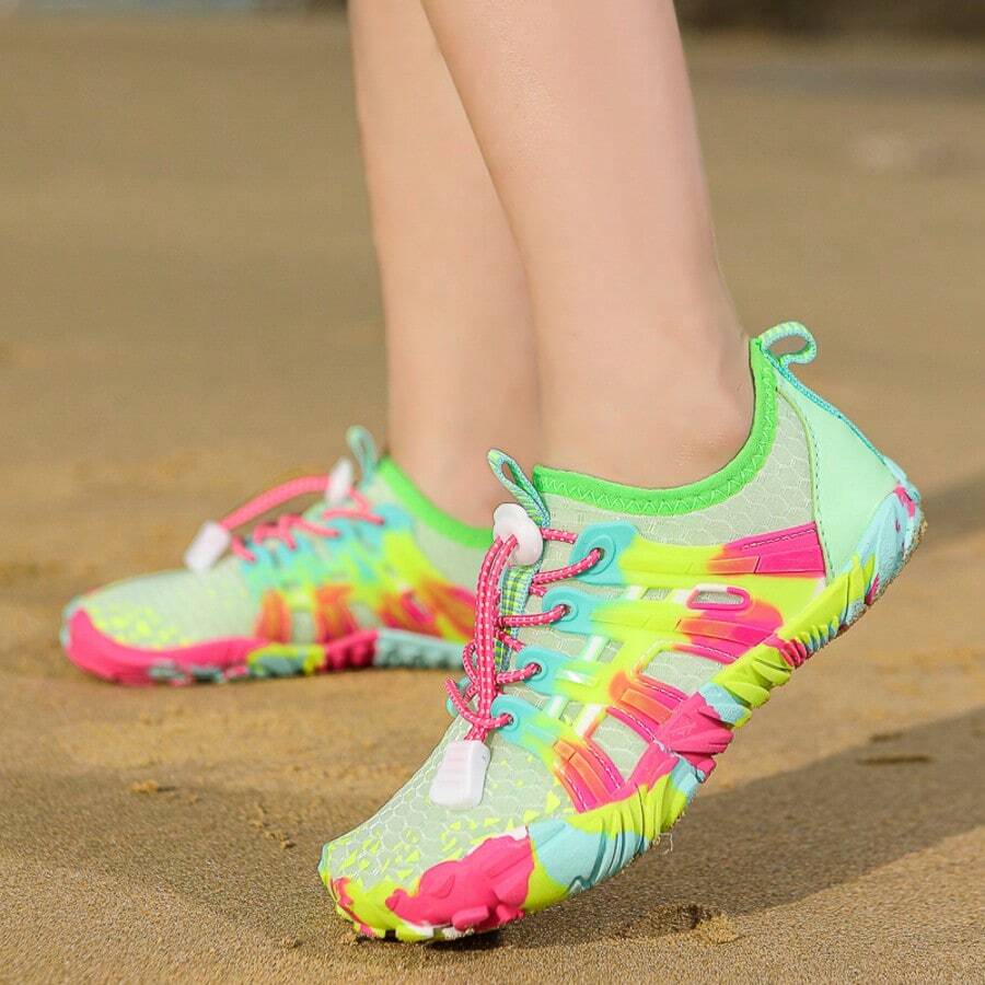 Girls' Beach Swimming Comfortable Quick-Dry Anti-Slip Lightweight Wading Shoes - Mint Green - View 1