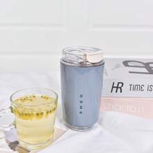 SMEG 320ML Office Beverage Vacuum Cup Travel Portable Drinking Cup Stainless Steel Vacuum Car Leak Proof Handle Coffee Vacuum Cup Thermal Insulation Cooling Cup Back To School