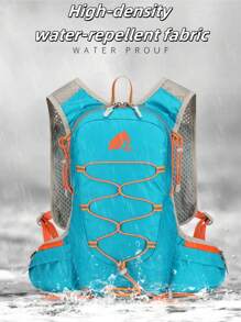 1 Piece Of Multi-Functional Sports Bag - Liquid Storage Bag - Backpack - Large Capacity - Can Hold A Water Bladder - Unique Design - Non-Heating - Travel And Outdoor Backpack - Sports Bag - Large Capacity - Parking Lot Bag - Travel Bag - Mountaineering Bag. Running Vest, Hydration Vest (Backpack Only) Is Lightweight, Breathable