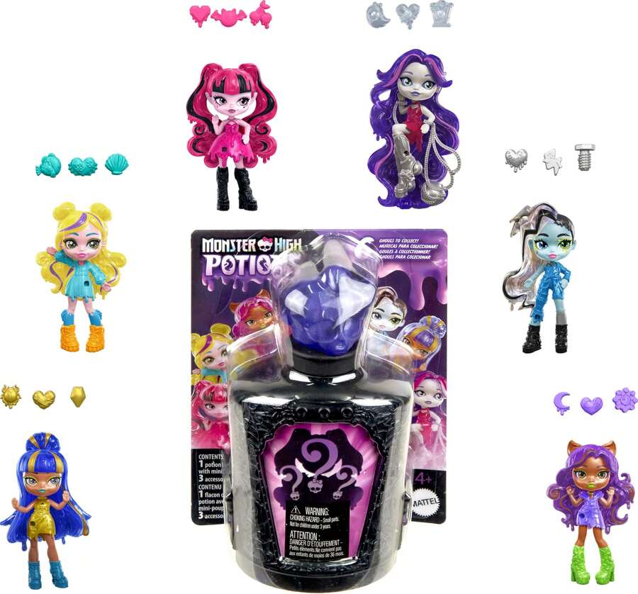 Monster High 怪物高級藥水 - 01 黑色 - 查看 1