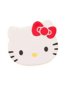 Sanrio Sanrio Cartoon Coasters, Hello Kitty Cat Silicone Non-Slip Cup Mats, Bowl Pads, Heat Insulation Pads, Party Favors, Tabletop Decor Coasters
