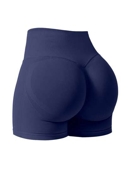 NcmRyu Sömlösa, mångsidiga och andningsbara shorts för löpning, träning och fitness för kvinnor