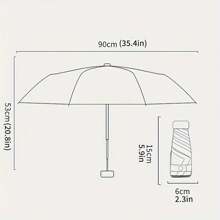 Mini Sun Umbrella Travel Umbrella Card Bag Umbrella Lightweight And Portable