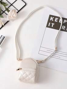 1 件迷你背包钥匙扣，可爱女士化妆包钥匙扣，男士小号 PU 化妆包钥匙扣配件，钥匙圈，拉链袋海滩绗缝休闲可爱波西米亚风波西米亚风优雅派对街头合成纤维四季汽车配件包魅力学院哥特 Y2k