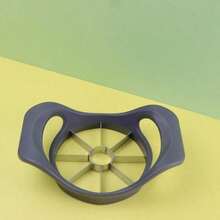 1Pcs Multi Functional Stainless Steel Fruit Slicer, Easy To Slice And Remove The Core! - Black - View 4