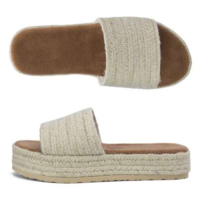 Sandals For Women Wedge Bohemian Slide Lightweight Summer Beach Shoes