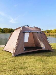 1 Peça Barraca de Camping ao Ar Livre, Fácil de Montar, À Prova d'Água e com Proteção Solar, Adequada para 1-3 Pessoas