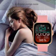 Eytlptoc Smart Watch With Wireless Call And Message Receiving, Multi-Function Sports Watch For Running And Hiking, 1.85-Inch Large Touchscreen, 250mAh Battery, Compatible With Android And IOS Phones, Fashionable Unisex Design