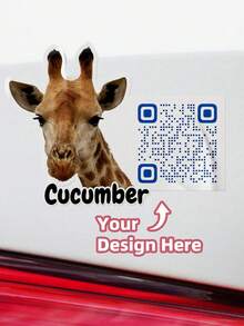 1~100pcs Personalized Labels - Customized Logo And QR Code Stickers, PVC Stickers, Colorful Customization, Personalized, Unique Ideal Gift, Social Media Scan Code Pattern Logo Text, Suitable For Students, Workers, Pets, Schools, Homes, Offices - Multicolor - View 8