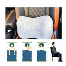 Portable Fabric Air Pillow Lightweight Bed Pillow Inflating Folding Inflatable Pillow Travel Pillow For Camping Desk Rest Backpacking Hiking Camping Travel Essentials Camping Accessories Camping Equipment Hiking