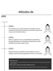 Sérum Niacinamide 10 Zinc 1 The Ordin Día Noche Reparador Suero Facial Control Granitos Manchas Equilibrio Sebo Todo Tipo de Piel Hidratante Antibacterial para Mujeres y Hombres 30mL - Blanco - Ver 6