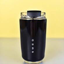 SMEG Portable Outdoor Coffee Cup With Stainless Steel Insulated Cup And Ins Style High Aesthetic Value Simple Design Back To School