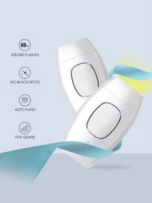 zs 1pc IPL Laser Hair Removal Devices For Women Painless Permanent Hair Remover For Bikinis Legs Arms Body At-Home Use 600,000 Flashes 5 Energy Levels Pulsed Light Painless Permanent Photoepilator Epilator