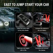 Emergency Starting Power Supply For Automobiles,With Air Compressor
