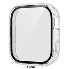 1pc New Protective Case Compatible With Huawei Watch Fit4, PC+Tempered Glass Screen Protector