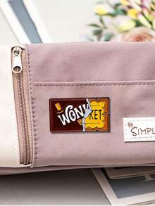 1/2pc(S) Chocolate Brooch, Hard Enamel Pin Badges, Metal Lapel Pin, Also Can Be Used For Backpack Decoration Backpack For School Office Accessories Shirts Jacket Jewelry Christmas Halloween Clothes Pin Funny Cute Teacher Gifts - Multicolor - View 7