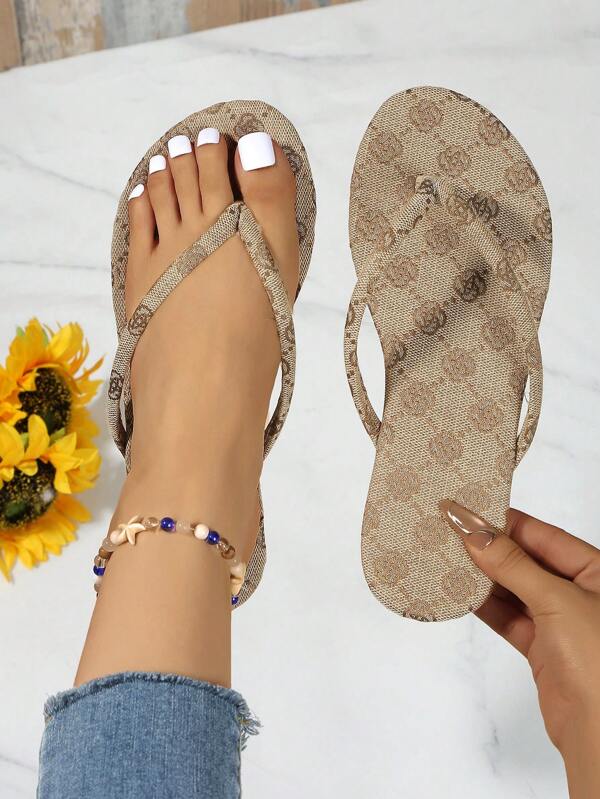 Damen rote Sandalen, Lässig Reise- & Hausschuhe, elegante flache Sandalen für Innen- und Außenbereich