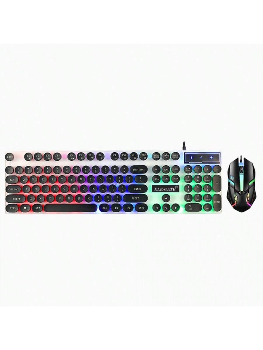 Kit de teclado y ratón de juegos con luces