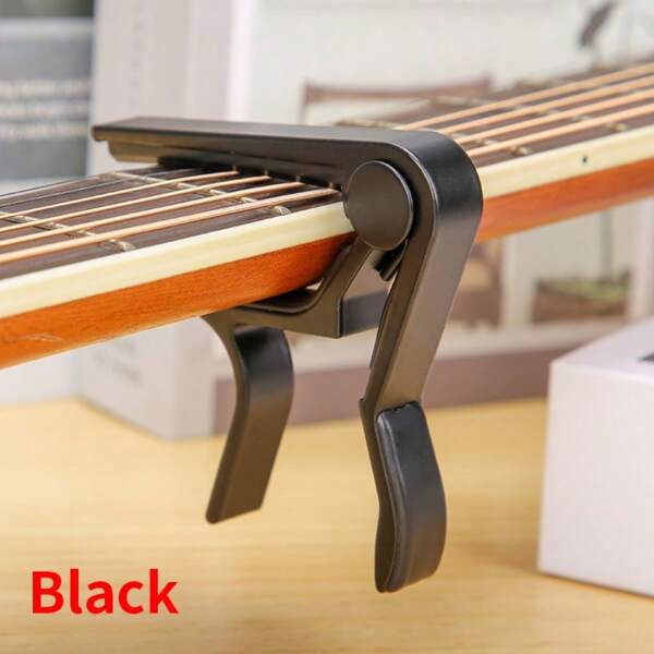 Premium Aluminum Guitar Clip - Quick Changing Clip For Original Sound, Electric Guitar And Ukulele Perfect Tone Adjustment!