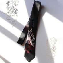 Anime Tie Neck Cosplay JK Uniform Shirt Clothing For Men Women Jacquard Ties Costume Accessories Props