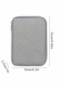 Digital Storage Bag USB Data Cable Organizer For Earphone Wire Bag Pen Power Bank Travel Kit Case Watch Band Pouch Electronics Accessories Portable Charger Charger Case School College Headphone Case Cable Bag Electronic Bag